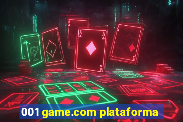 001 game.com plataforma